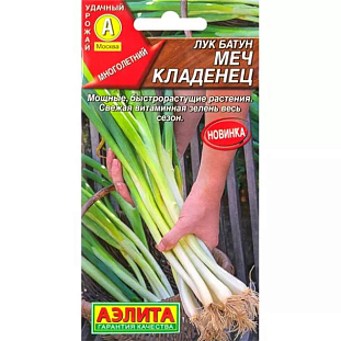 Семена Лук батун Меч Кладенец
