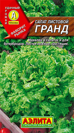 Семена Салат Гранд листовой