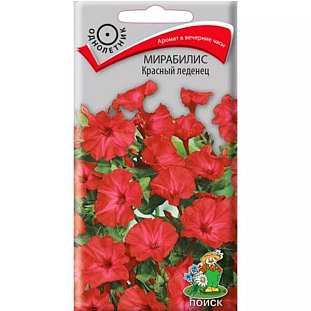 Семена Мирабилис (ялапа) Красный леденец (ЦВ) ("1) 1гр.