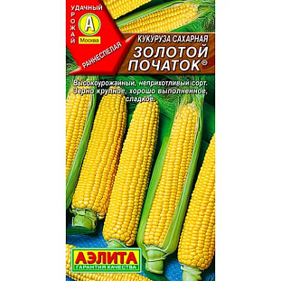 Семена Кукуруза сахарная Золотой початок
