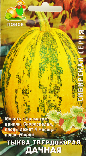 Семена Тыква Дачная твердокорая