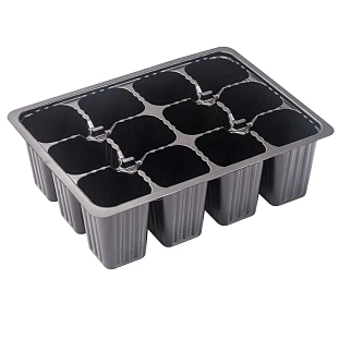 Кассета д/рассады 12 ячеек 180х130х60 мм Агроком Кассета д/рассады 12 ячеек 180х130х60 мм Агроком