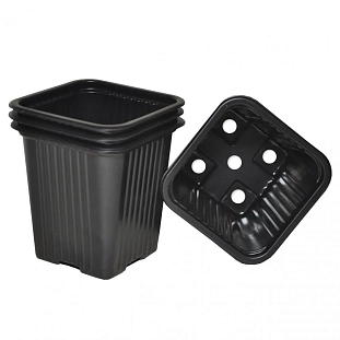 Горшок для рассады 0,23л 7x7 h8 Агроком Горшок для рассады 0,23л 7x7 h8 Агроком