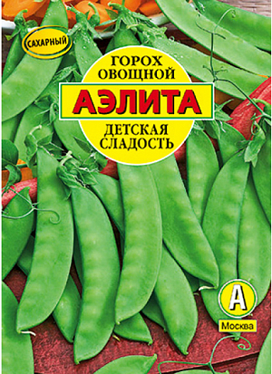 Семена Горох сахарный Детская Сладость