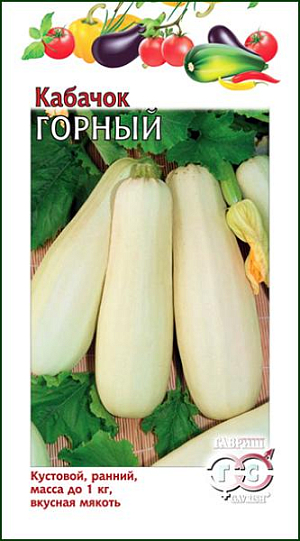 Семена Кабачок Горный