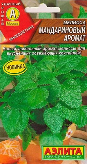 Семена Мелисса Мандариновый аромат