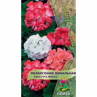 Семена Пеларгония Люстра микс зональная