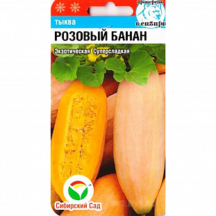 Семена Тыква Розовый банан