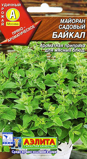 Семена Майоран садовый Байкал