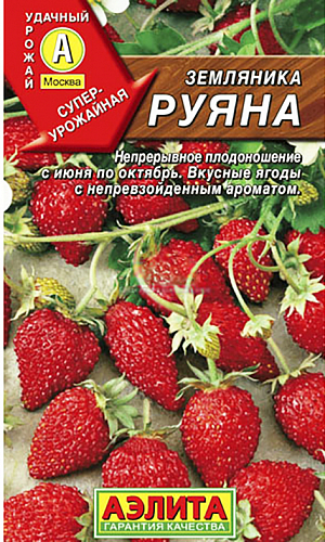 Семена Земляника (клубника) альпийская Руяна