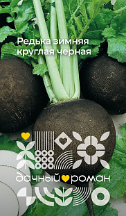 Семена Редька зимняя круглая черная Семена Редька зимняя круглая черная