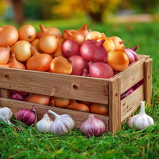 Смесь сидератов после уборки лука