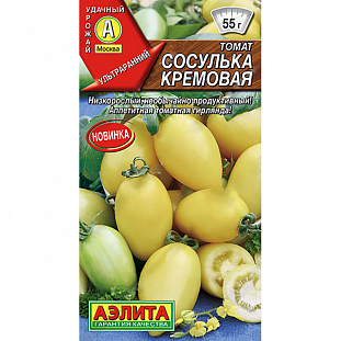 Семена Томат Сосулька кремовая