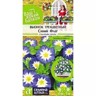 Семена Вьюнок трёхцветный Синий флаг
