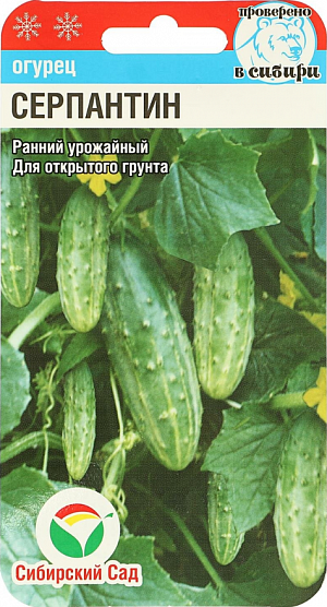 Семена Огурец Серпантин