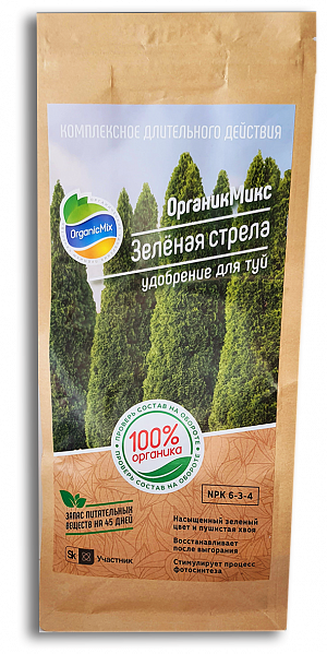 Удобрение Органик Микc Зелёная стрела