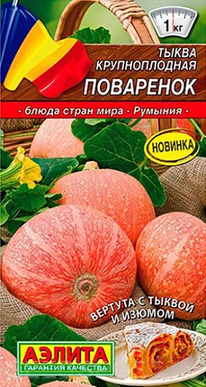 Семена Тыква крупноплодная Поваренок