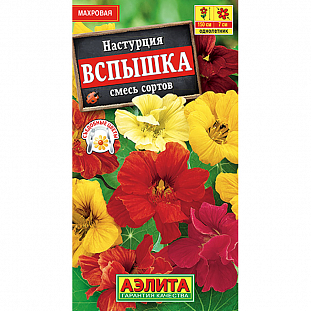 Настурция Вспышка смесь окрасок