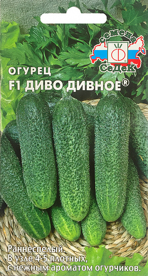 Семена Огурец Диво дивное F1