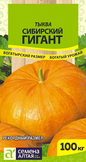 Семена Тыква Сибирский гигант