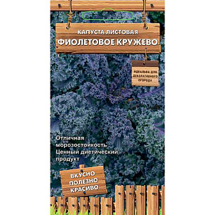 Семена Капуста листовая Фиолетовое кружево