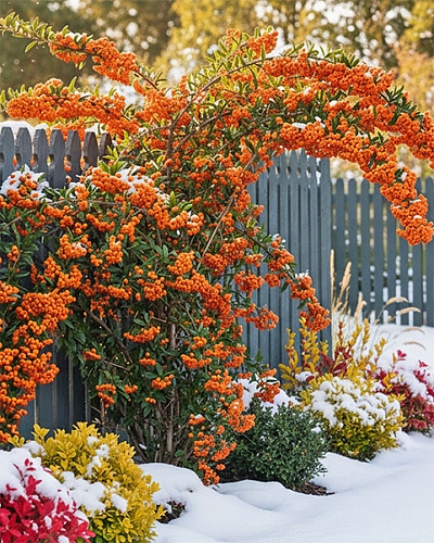 Пираканта гибридная Оранж Чармер