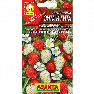 Семена Земляника (клубника) Зита и Гита, смесь