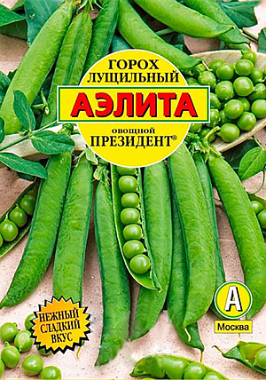 Семена Горох овощной Президент