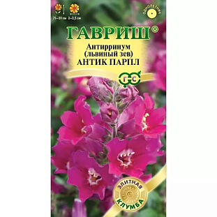 Семена Львиный зев (Антирринум) Антик Парпл