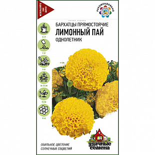Семена Бархатцы Лимонный пай