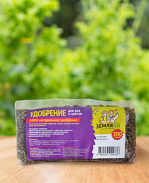 Удобрение для роз и цветов Земляки