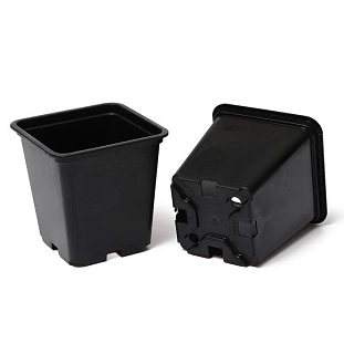 Горшок технический квадрат 1л 11x11 h11 Горшок технический квадрат 1л 11x11 h11