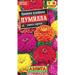 Семена Цинния Пумилла