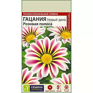 Семена Гацания Новый день Розовая полоса