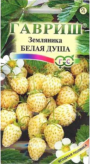 Семена Земляника (клубника) Белая душа ремонтантная