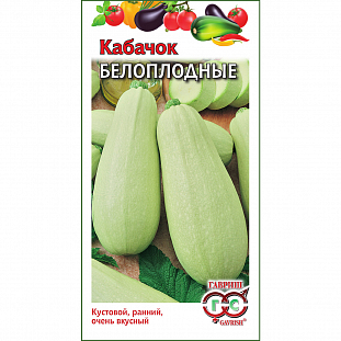 Семена Кабачок Белоплодные