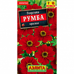 Семена Георгина Румба красная