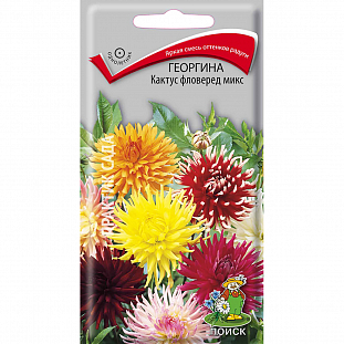 Семена Георгина Кактус фловеред микс Семена Георгина Кактус фловеред микс