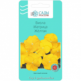 Семена Виола Матрица жёлтая