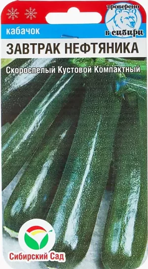Семена Кабачок Завтрак нефтяника Семена Кабачок Завтрак нефтяника