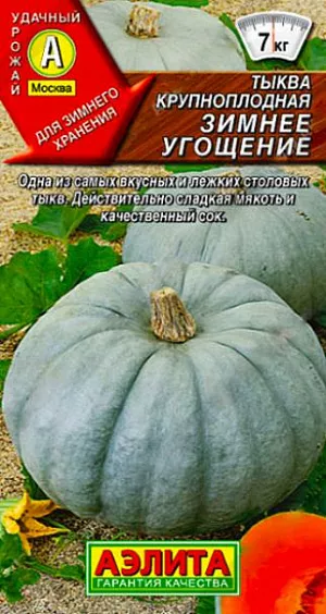 Семена Тыква крупноплодная Зимнее угощение